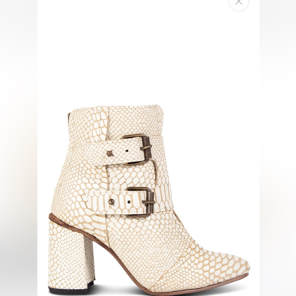 FREEBIRD BOOTS JOEY- White snake -